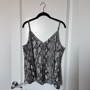 Express Cami Snake Print
Size Large
